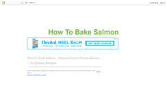 Desktop Screenshot of howtobakesalmon.blogspot.com