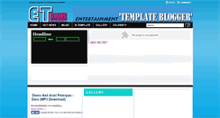 Desktop Screenshot of entertainment-template-2.blogspot.com
