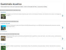 Tablet Screenshot of guatemalaacuatica.blogspot.com