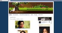 Desktop Screenshot of kavyamadhavans.blogspot.com