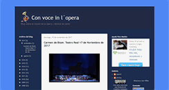 Desktop Screenshot of convoceinlopera.blogspot.com