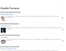 Tablet Screenshot of estudiarfarmacia.blogspot.com