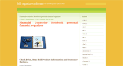 Desktop Screenshot of billorganizersoftwaresale.blogspot.com