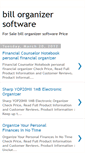 Mobile Screenshot of billorganizersoftwaresale.blogspot.com