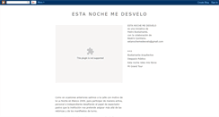 Desktop Screenshot of estanochemedesvelo.blogspot.com