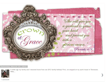 Tablet Screenshot of crownofgrace.blogspot.com