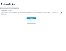 Tablet Screenshot of amigasdeana.blogspot.com