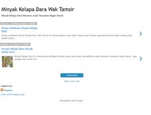 Tablet Screenshot of minyakkelapadara-akupzue.blogspot.com