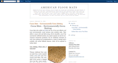 Desktop Screenshot of americanfloormats.blogspot.com