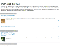 Tablet Screenshot of americanfloormats.blogspot.com