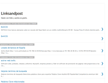 Tablet Screenshot of linkspotnow.blogspot.com