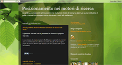 Desktop Screenshot of posizioni-in-prima-pagina.blogspot.com