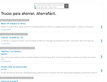 Tablet Screenshot of ahorrafacil.blogspot.com