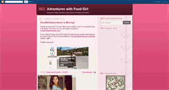 Desktop Screenshot of foodgirladventures.blogspot.com