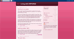 Desktop Screenshot of livingwithcrpsrsd.blogspot.com