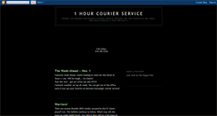 Desktop Screenshot of onehourcouriers.blogspot.com