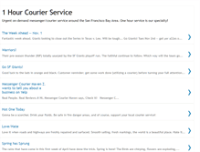 Tablet Screenshot of onehourcouriers.blogspot.com