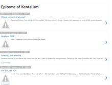 Tablet Screenshot of epitomeofkentalism.blogspot.com