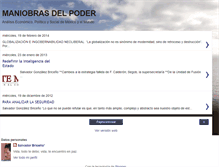 Tablet Screenshot of maniobrasdelpoder.blogspot.com