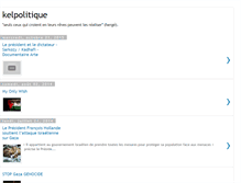 Tablet Screenshot of kelpolitique.blogspot.com