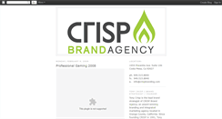 Desktop Screenshot of crispbrandagency.blogspot.com