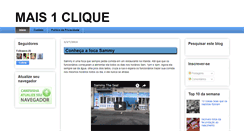 Desktop Screenshot of mais1clique.blogspot.com