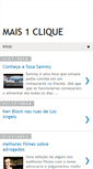 Mobile Screenshot of mais1clique.blogspot.com