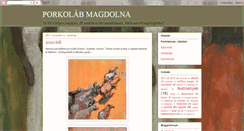 Desktop Screenshot of porkolabmagdolna.blogspot.com