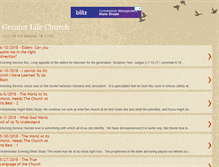 Tablet Screenshot of greaterlifechurch.blogspot.com