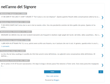 Tablet Screenshot of nellanno-del-signore.blogspot.com