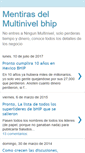Mobile Screenshot of mentirasdelmultinivel.blogspot.com