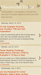 Mobile Screenshot of discoveredtester.blogspot.com