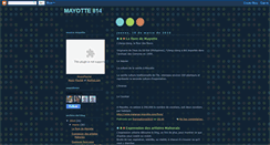 Desktop Screenshot of mayotte814francophonie.blogspot.com