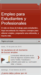 Mobile Screenshot of empleoparauniversitarios.blogspot.com