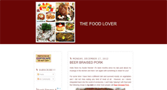 Desktop Screenshot of im-a-food-lover.blogspot.com