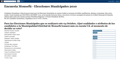 Desktop Screenshot of encuestamonsefu2010.blogspot.com