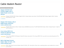 Tablet Screenshot of cablemodemrouters.blogspot.com