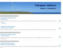 Tablet Screenshot of parqueseolicos.blogspot.com