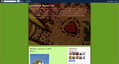 Desktop Screenshot of creativerebelgal.blogspot.com