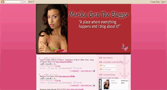 Desktop Screenshot of marikabreeblogging.blogspot.com