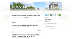 Desktop Screenshot of hofstramagazine.blogspot.com