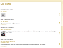 Tablet Screenshot of lasjirafas.blogspot.com