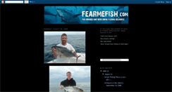 Desktop Screenshot of fearmefish.blogspot.com