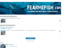 Tablet Screenshot of fearmefish.blogspot.com