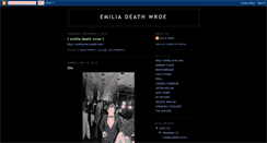 Desktop Screenshot of emiliawroe.blogspot.com