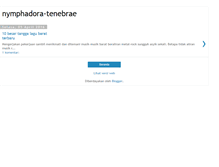 Tablet Screenshot of nymphadora-tenebrae.blogspot.com
