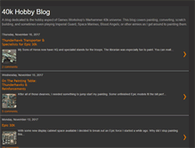 Tablet Screenshot of 40khobbyblog.blogspot.com