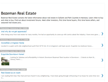 Tablet Screenshot of bozemanrealestate.blogspot.com
