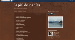 Desktop Screenshot of lapieldelosdias.blogspot.com
