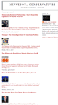 Mobile Screenshot of conservativeminnesotans.blogspot.com